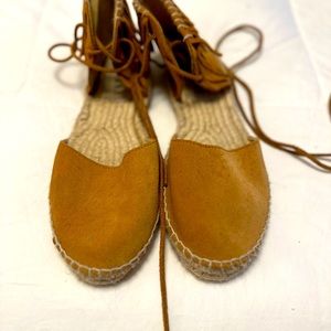 Manebi Anthropologie Valenciana fringe espadrille